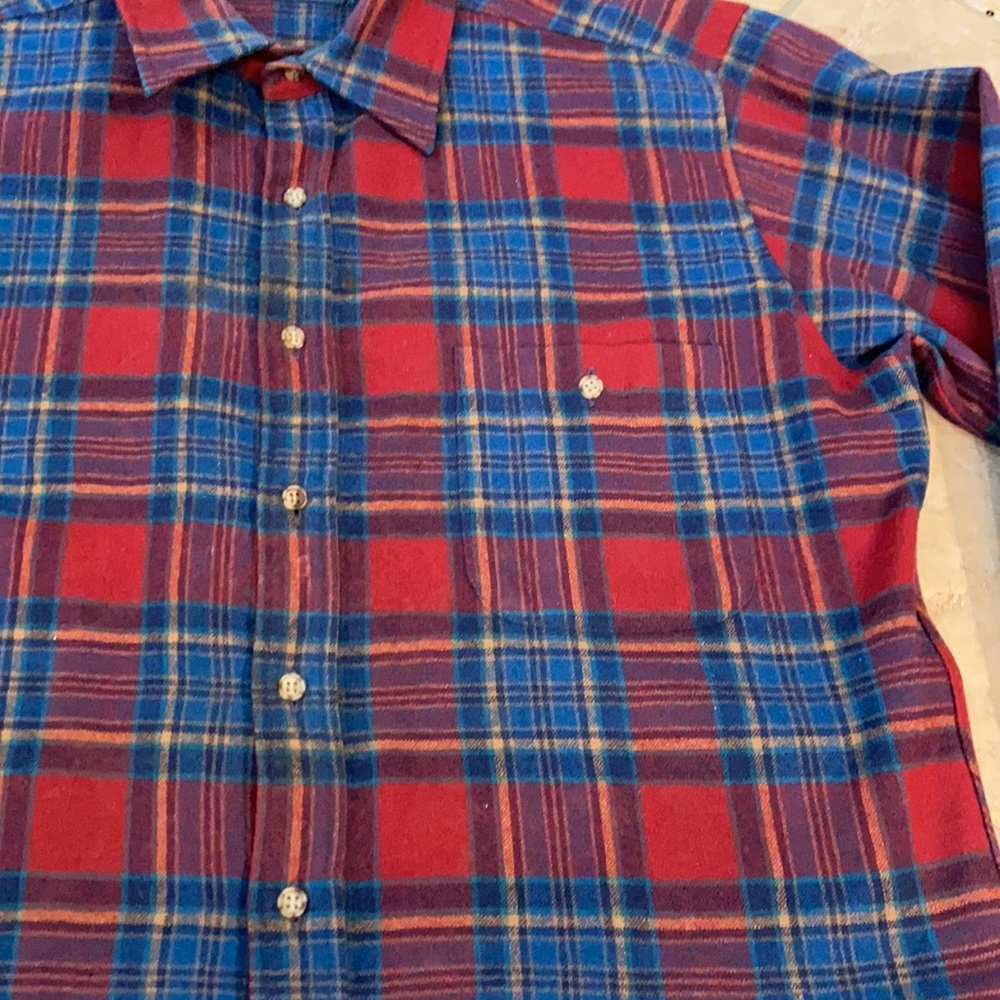 Like new Pendleton Virgin Wool Plaid Flannel Shir… - image 4